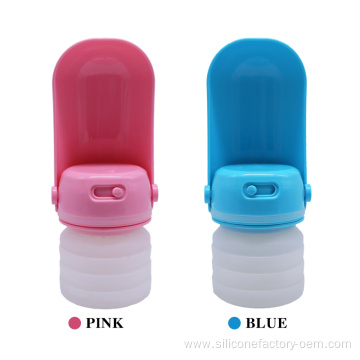 Silicone Pet Portable Water Drinker Travel Supplies